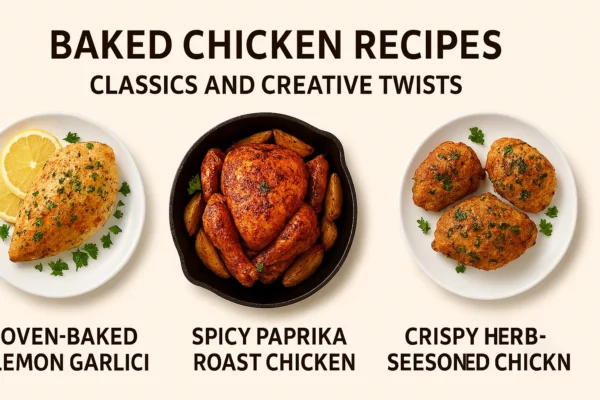 Baked Chicken Recipes | Easy, Healthy & Flavorful Oven Dishes for Every Occasion Baked Chicken Recipes | Easy, Healthy & Flavorful Oven Dishes for Every Occasion