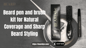 Beard pen and brush kit
