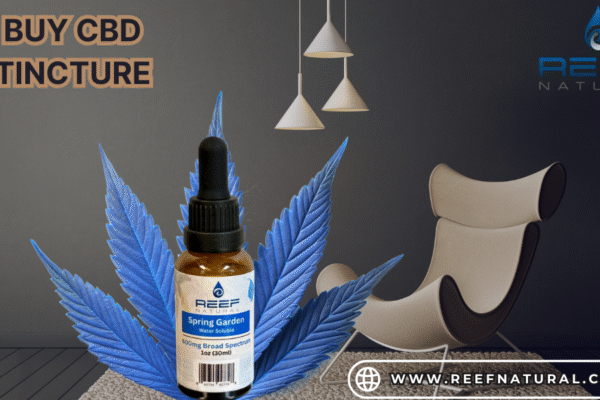 Premium CBD Oils & Spring Garden Tincture 600mg – REEF Natural Buy CBD Tincture