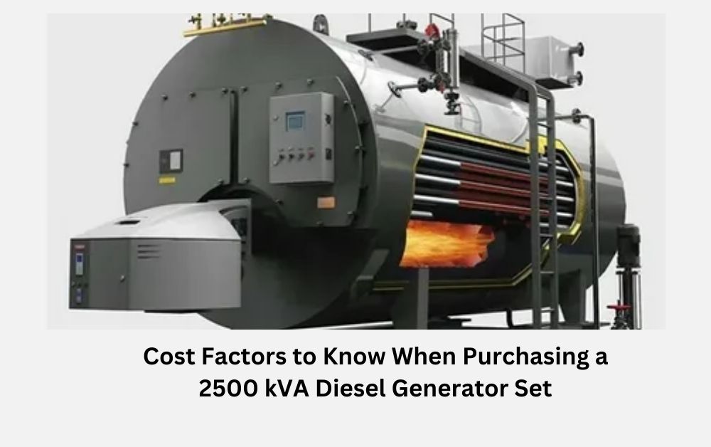 Cost Factors to Know When Purchasing a 2500 kVA Diesel Generator Set