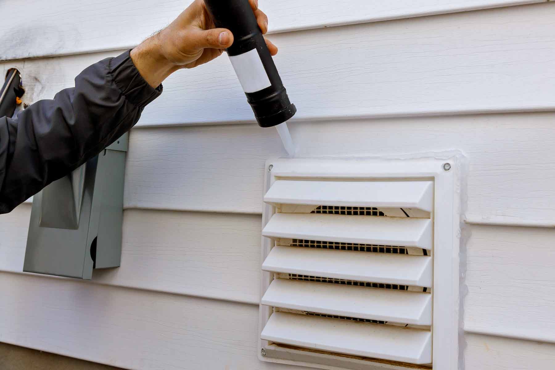 Dryer Vent Cover Replacement in Bellevue