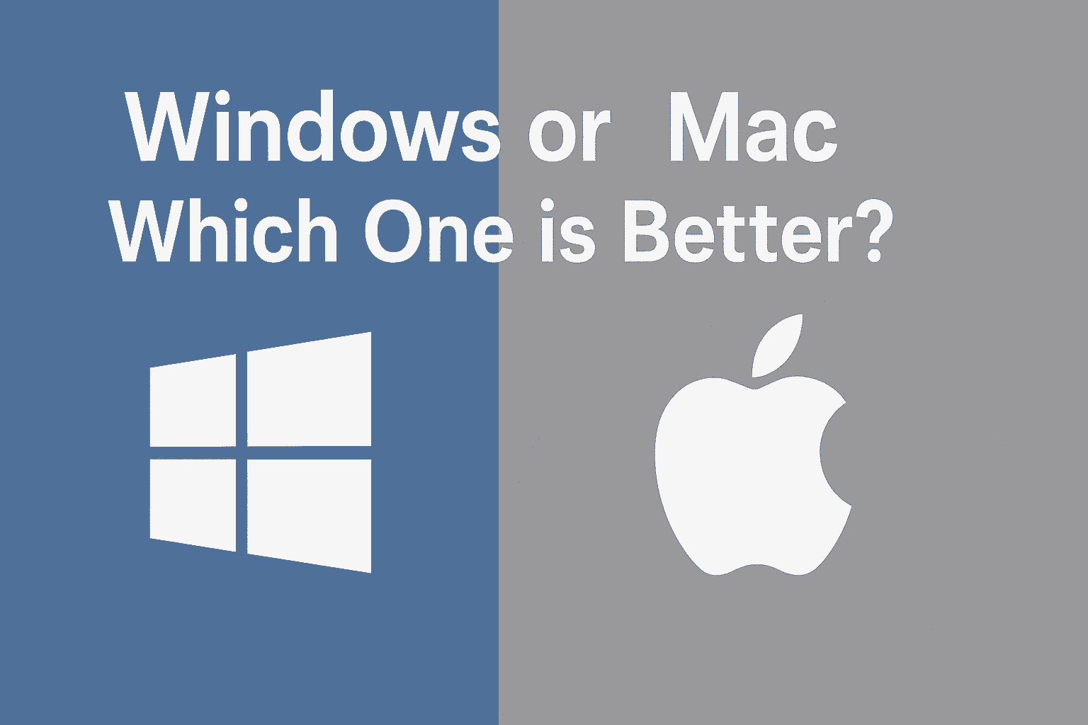 Mac vs Window