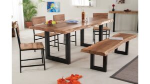 acacia wood dining table​