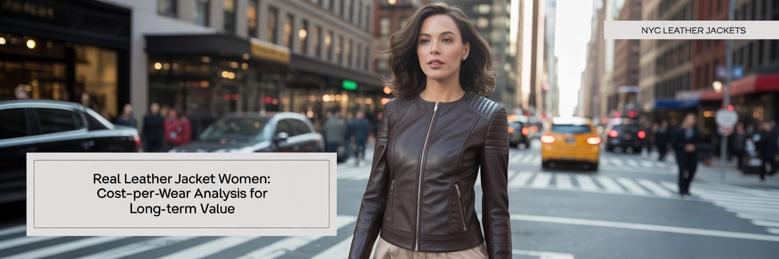 Real Leather Jacket Women: Cost-Per-Wear Analysis for Long-Term Value