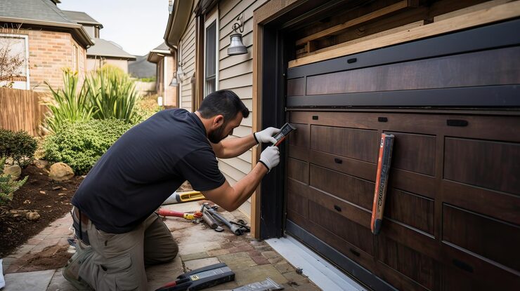 emergency garage door repair in Saint John