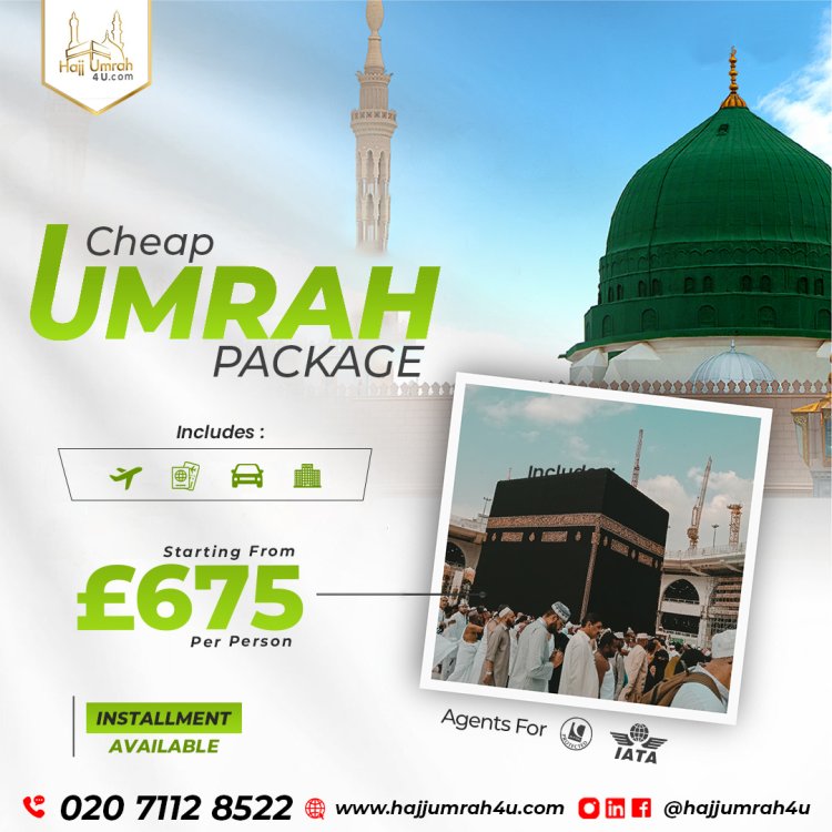 Cheap Umrah Packages Birmingham