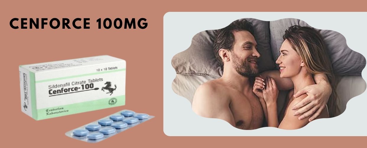 Sildenafil citrate Cenforce 100mg pill