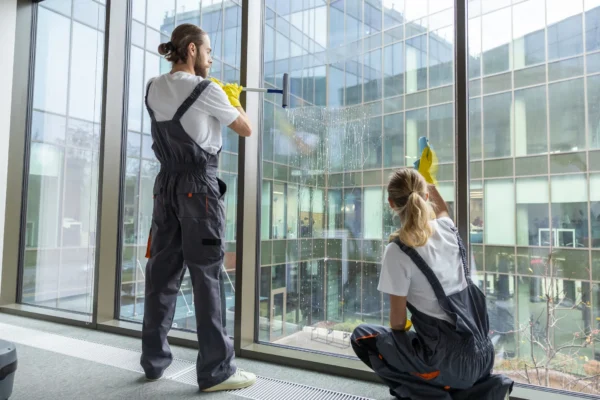 window washing contractor Burlington NC