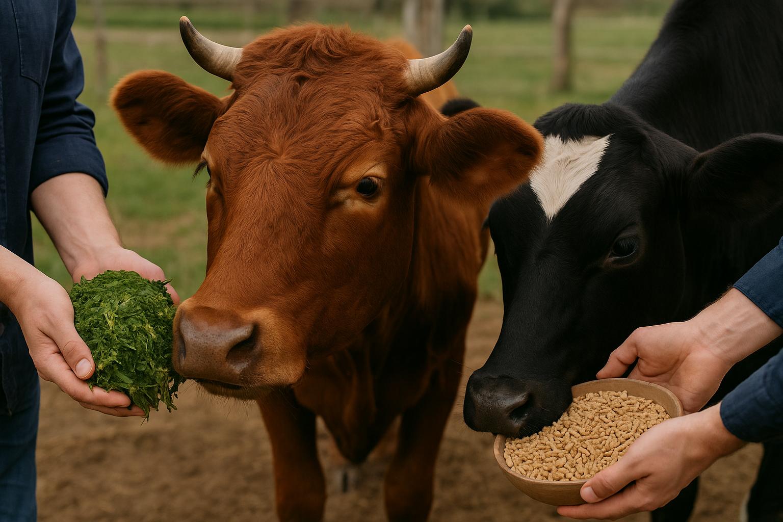 Feeding Fodder vs. Dry Feed:
