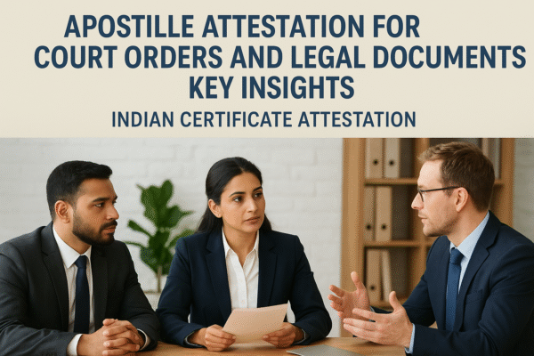 Apostille Attestation for Court Orders and Legal Documents: Key Insights