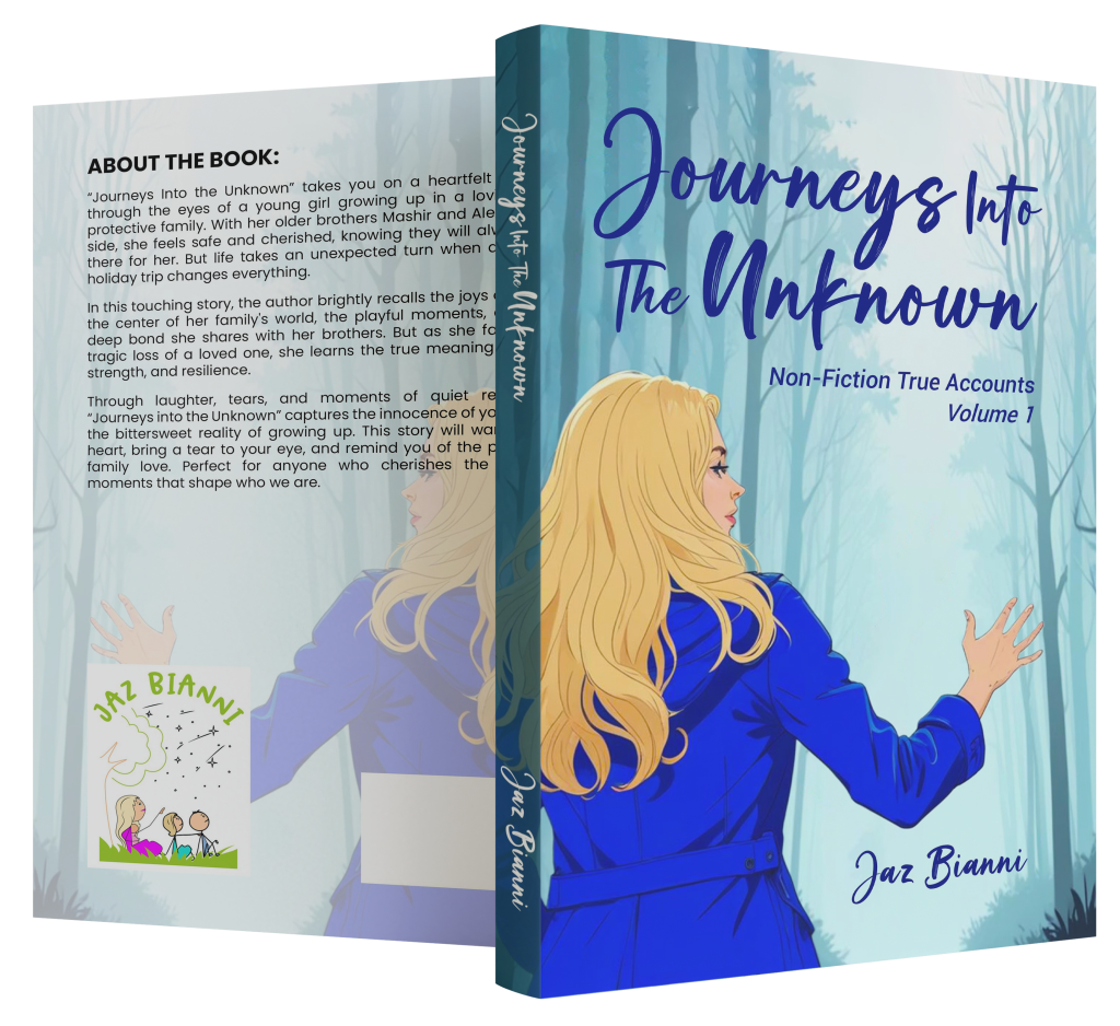 Writer Jaz Bianni Book